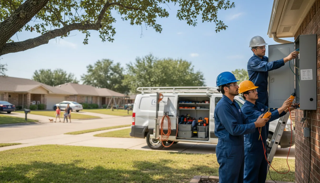 Certified electrician providing emergency electrical services in Gilbertown, AL